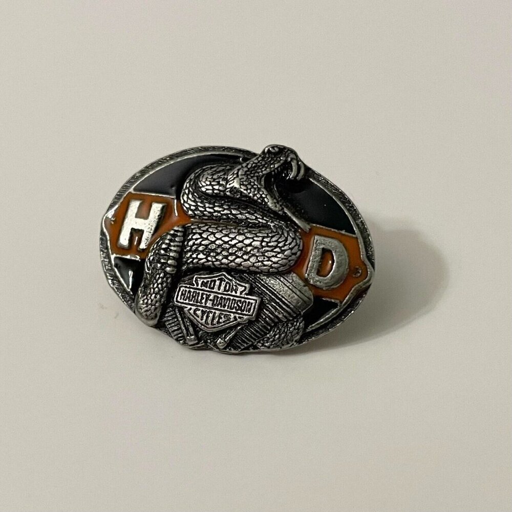 Harley Davidson HD Rattlesnake Pin - Picture 7 of 8